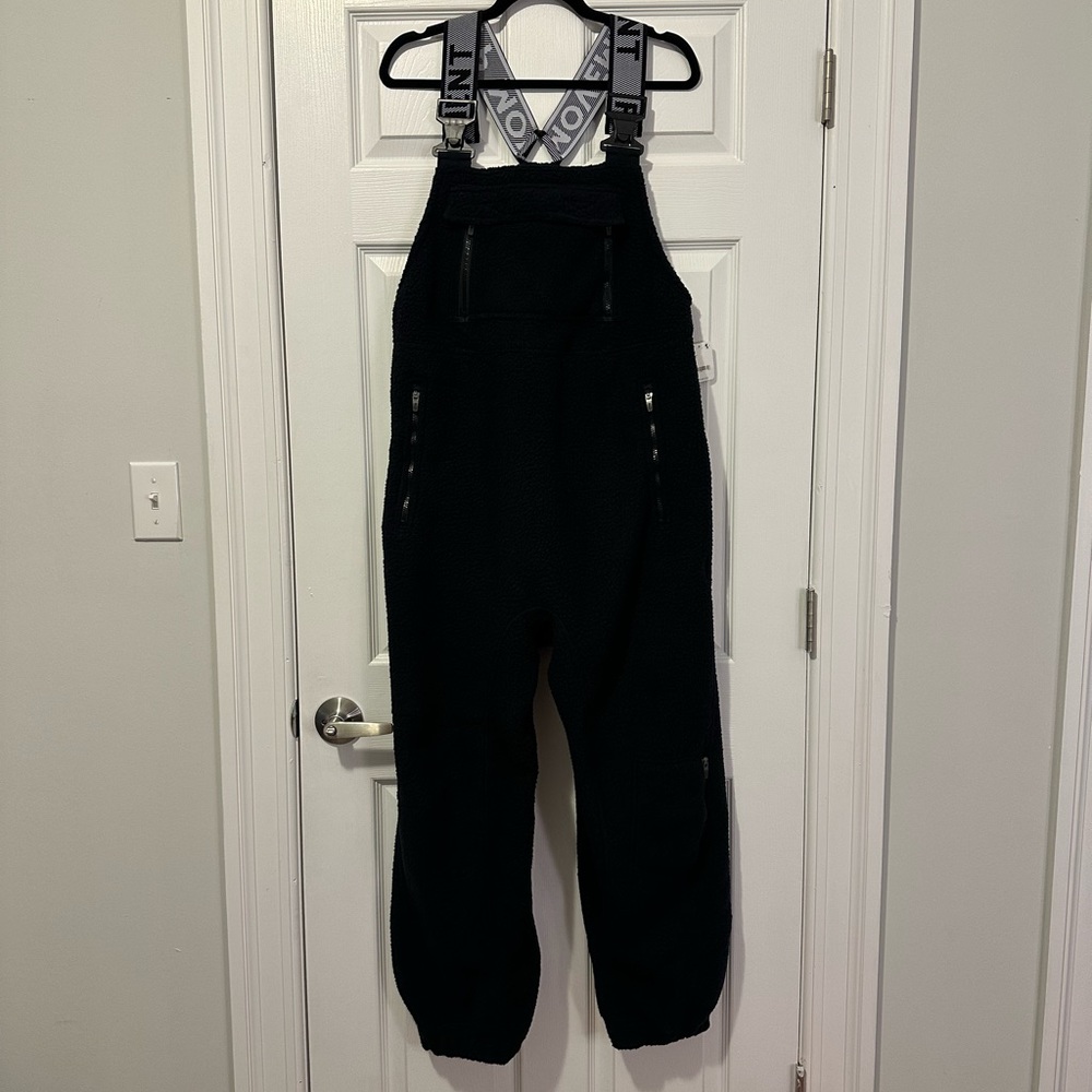 Free People “run the slopes” overalls